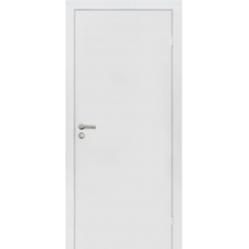 Дверь межкомнатная Дубрава Сибирь ГЛАДКАЯ белая, глухое полотно